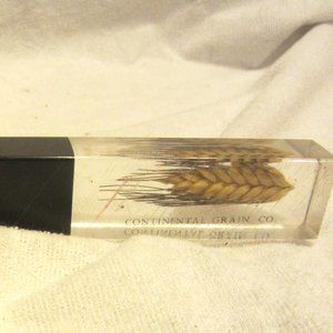 RARE VTG SOUVENIR LETTER OPENER CONTINENTAL GRAIN CO.